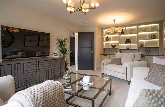 Stancliffe homes living room